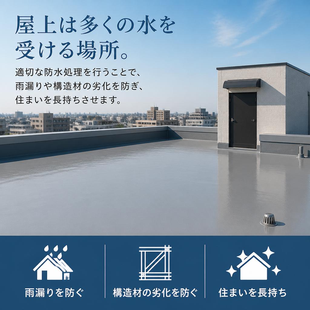 2. 屋上防水の役割と必要性