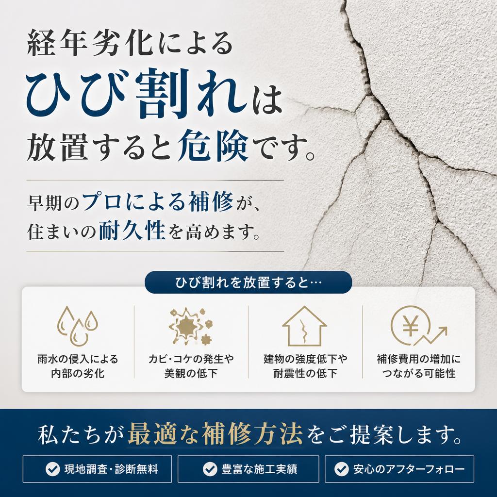 4. 経年劣化と外壁保護