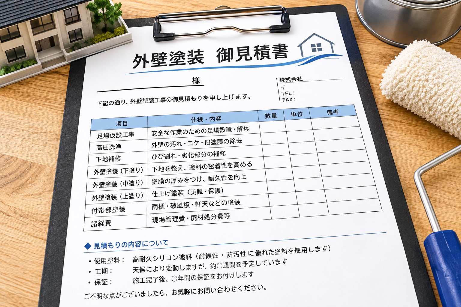 修理費用の透明性確保