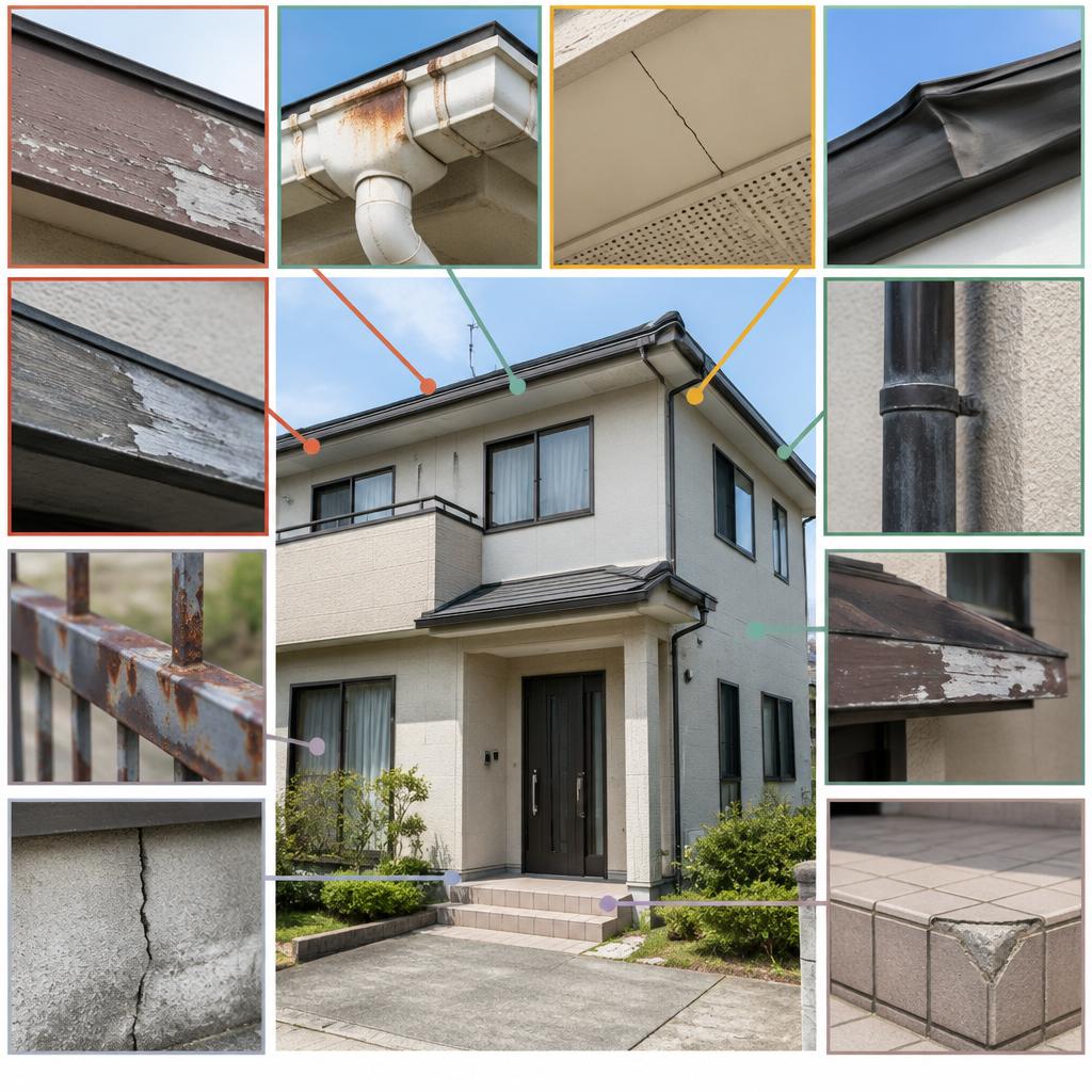 見逃さないで！付帯部に現れる塗り替えのサイン